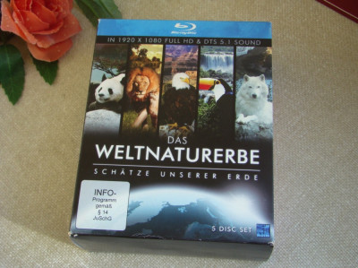 World Natural Heritage (5 Blu-Ray-uri) - Engleza / Germana foto
