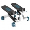 Mini Stepper Rebel Active, 120kg, LCD, Torsiune, Benzi Rezistenta, Fitness, Accesorii, Pedale Antiderapante