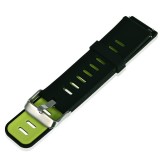 Cumpara ieftin Curea din silicon compatibila cu Garmin Venu 2, Telescoape QR, 22mm, Black Moss