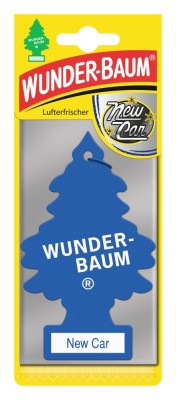 Odorizant auto, bradut, Wunder - Baum, New Car, 7.6 x 0.3 x 19 cm foto