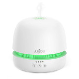 Difuzor aroma terapie Anjou AJ-ADA019, 300ml, LED 7 culori, BPA free, oprire automata