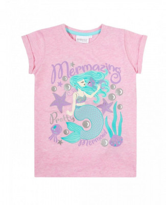 Tricou fetite - Mermaid (Marime Disponibila: 5 ani) foto