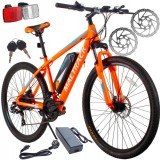 Bicicletă electrică E-Bike CX760 Electric Neon 27.5&quot;, MalTrack 107784