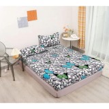 Cumpara ieftin Husa de Pat Cocolino cu Elastic + 2 Fete de Perna pentru Pat Dublu - XIA302