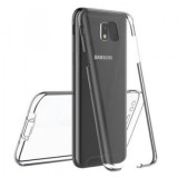 Husa 360 Samsung Galaxy J7 2017 Transparenta Silicon Protectie Ultraslim Anti-soc