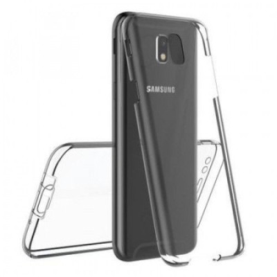 Husa 360 and deg pentru Samsung Galaxy J7 2017- Transparent foto
