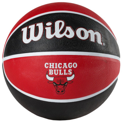 Mingi de baschet Wilson NBA Team Chicago Bulls Ball WTB1300XBCHI roșu foto