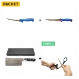 Set macelar Ignat: cutit dezosat,cutit transat,satar + ascutitor cadou