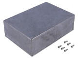 Carcasă Universală Aluminiu Natural 121mm x 171mm x 55mm