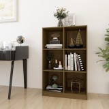 VidaXL Bibliotecă, maro miere, 70x33x110 cm, lemn masiv de pin