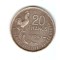 Moneda Franta 20 franci/francs 1953 B, stare buna, curata