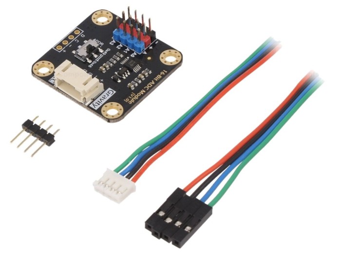 Convertor ADC I2C 16bit, 4 canale