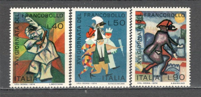 Italia.1974 Ziua marcii postale-Desene de copii SI.864