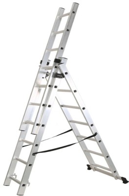 Scara multifunctionala 3x7 din aluminiu ROTOR KME307 Innovative ReliableTools foto