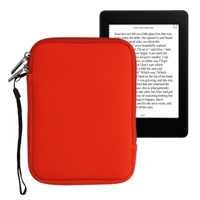 Husa Universala Kwmobile pentru eBook Reader de 6 inch, Portocaliu, Neopren, KWM000010OQ011C foto
