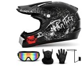 Cumpara ieftin Set Cască Cross Panther cu Mănuși, Ochelari, Cagulă pentru Motociclete, Dirt