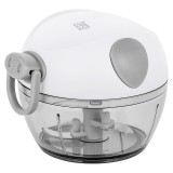 Mini tocator chopper manual cutit cu 3 lame vas 180ml pentru legume Teesa TSA0199