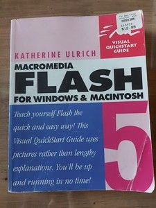 Macromedia Flash for windows&amp;amp;Macintosh 5- Katherine Ulrich foto