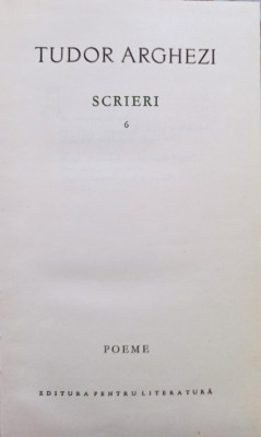 Tudor Arghezi - Scrieri, vol. 6 foto