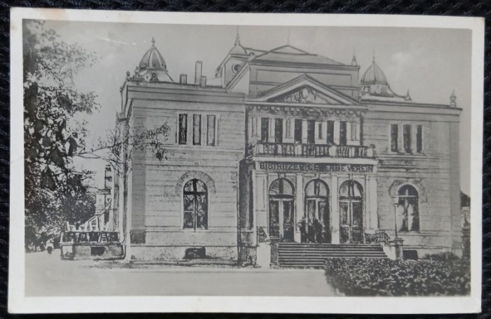 Carte Postala, Bistrita, Camera de Comert, 1910