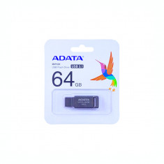 Memory stick USB 3.1 Adata UV131 64 GB metalic, fara capac foto