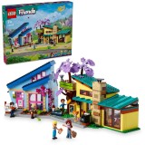LEGO&reg; Friends - Casele familiale ale lui Olly si Paisley 42620, 1126 piese