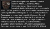 Insigna Regalista Romania Turism CCR Club Carpatic Roman