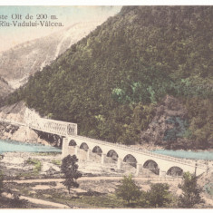 2700 - RAUL VADULUI, Valcea, Railway Bridge - old postcard, CENSOR - used - 1916