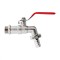 Set robinet IBC 1 / 2&quot; cu filet exterior 3 / 4&quot; si evacuare furtun 1 / 2&quot;, Geko G70187