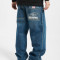 Southpole Logo Branded Baggy Jeans Mid Blue (Marimea :: W 34 In Stoc)