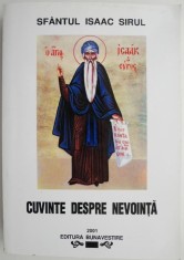 Cuvinte despre nevointa &ndash; Sfantul Isaac Sirul