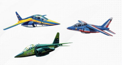 Aeromodel &amp;#039;Alpha Jet&amp;#039; 50Years foto