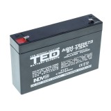 Acumulator Plumb Acid 6V 7.3Ah Sigilat VRLA Baterie Stationara pentru UPS, Alarma, Jucarii, Lanterne