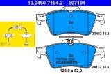 ATE 13.0460-7194.2 set placute frana,frana disc