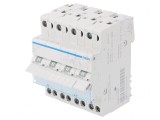 &Icirc;ntrețupător cu Manetă 4 Poli 230VAC 40A IP20, Hager