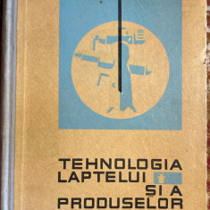 TEHNOLOGIA LAPTELUI SI A PRODUSELOR LACTATE,CAROL TOMA , E.MELEGHI/CARTONATA1963