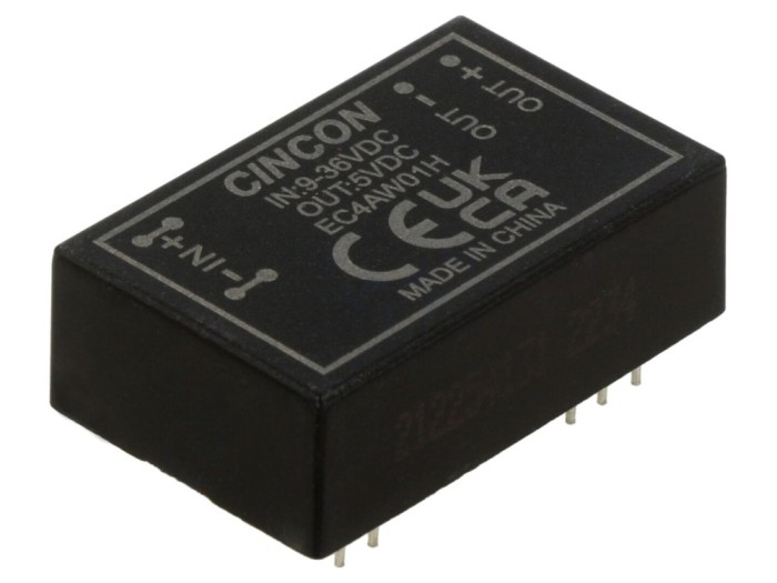 Convertor DC/DC 5V 1000mA 6W