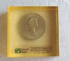 C15 6 - Bibelou numismatic - moneda Regina Angliei - Churchil - 1965
