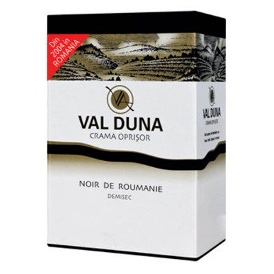 Vin Rosu Demisec Val Duna Noir de Roumanie, 5 L, 12.5% Alcool, Vinuri Rosii, Vinuri Demiseci, Cupaj Vin Rosu, Cupaj Vinuri Rosii, Vin Val Duna, Vinuri foto