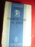 N.Iorga- Oameni care au fost - 1934 Ed.Fundatia Lit.si Arta Rege Carol II ,469p