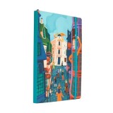Caiet Harry Potter Exploring Diagon Alley, Softcover, 240 pagini liniate, Ilustrator Studio Muti