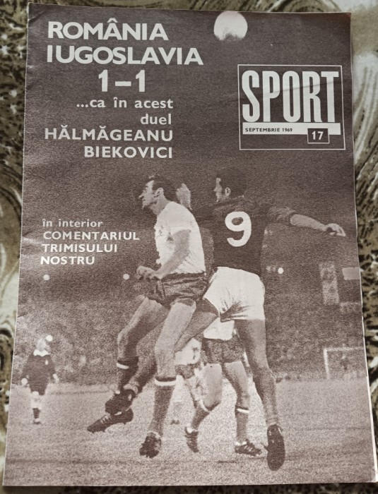 myh 110 - Revista SPORT - nr 17/septembrie 1969