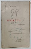 GEORGE DUMITRESCU , POEZII ( 1915 -1919 ) . APARUTA 1920 , PREZINTA INSEMNARI PE COPERTA