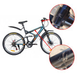 Cumpara ieftin Bicicleta MalTrack Target, cadru otel, 26 inch, 18 viteze, amortizoare mountain bike, RESIGILAT