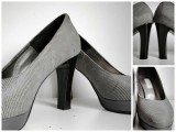 Pantofi eleganți cu platformă, mărimea 36 &ndash; Stare excelentă, tocuri groase de 8 cm