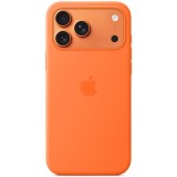 Husa de protectie Apple Silicone Case cu MagSafe pentru iPhone 17 Pro Max, Orange