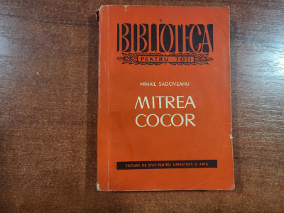 Mitrea Cocor de Sadoveanu foto