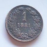Austria 1 kreuzer 1881 Franz Iosif