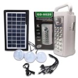 Cumpara ieftin Kit solar de iluminat GDLite GD-8020 cu 3 becuri incluse ideal pentru Camping