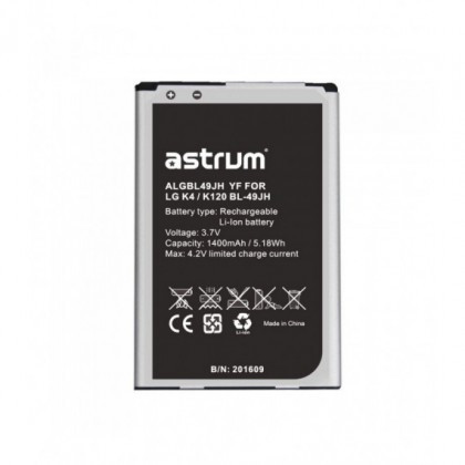 Acumulator LG BL-49JH, 1400mAh, LG K120 K4, Astrum